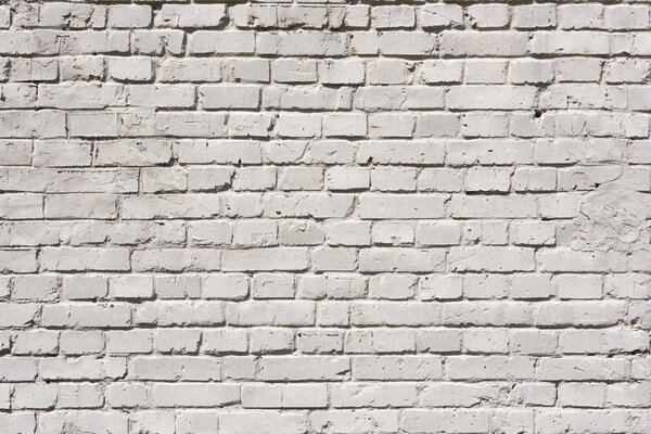 White brick wall background — Stock Photo, Image