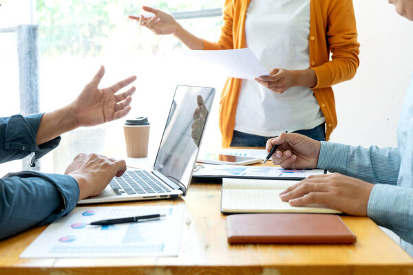 Young businessman creative meeting — Stock Photo, Image